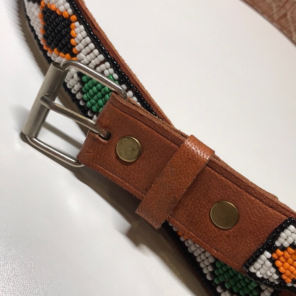 🚫SOLD🚫: Native African Tribe Handmade Belt (38 in length) - Picture 3 of 9